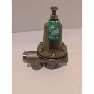 Watts LF25AUB-Z3 Water Pressure Reducing Valve Union 0.5 Half Inch 50 Psi